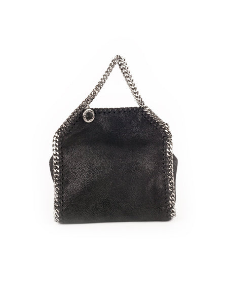 Falabella Shaggy Deer Small Tote - Black