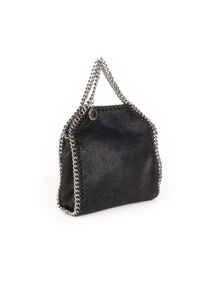 Falabella Shaggy Deer Small Tote - Black