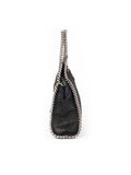 Falabella Shaggy Deer Small Tote - Black