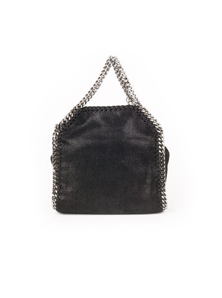 Falabella Shaggy Deer Small Tote - Black