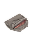 Falabella Shaggy Deer Fold Over Tote - Light Gray