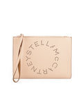 Stella Logo Clutch Wristlet - Light Pink