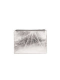 Stars Document Case Clutch - Silver