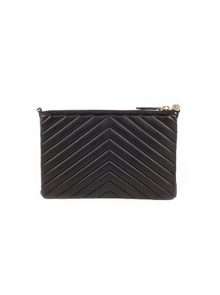 Stella Star Alter Nappa Chain Clutch - Black
