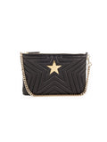 Stella Star Alter Nappa Chain Clutch - Black