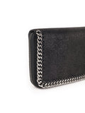 Falabella Zipped Continental Wallet - Black