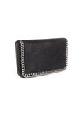 Falabella Zipped Continental Wallet - Black
