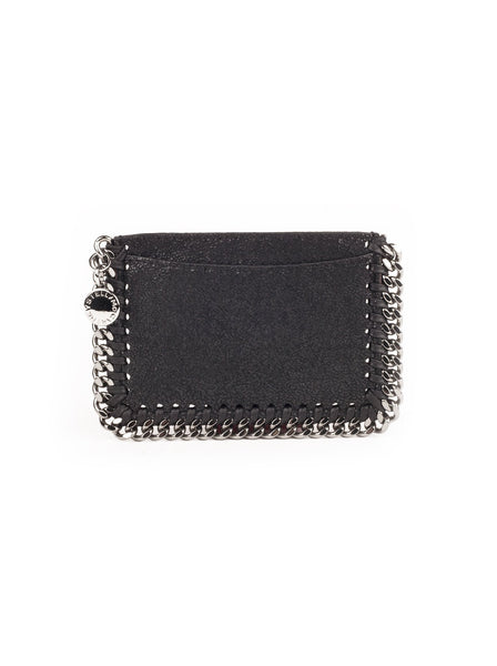 Falabella Shaggy Deer Card Holder - Black