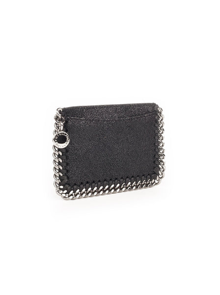 Falabella Shaggy Deer Card Holder - Black
