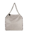 Falabella Shaggy Deer Small Tote - Light Gray
