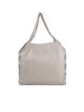 Falabella Shaggy Deer Small Tote - Light Gray