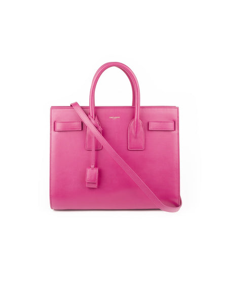 Saint Laurent - Classic Sac De Jour Bag - Bubblegum - ForwardModa
