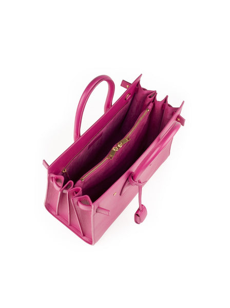 Saint Laurent - Classic Sac De Jour Bag - Bubblegum - ForwardModa