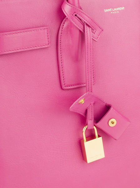 Saint Laurent - Classic Sac De Jour Bag - Bubblegum - ForwardModa