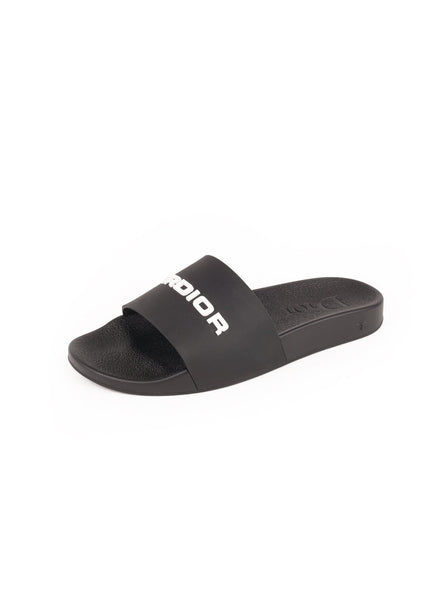 Rubber "Hardior" Slide Sandals - Black