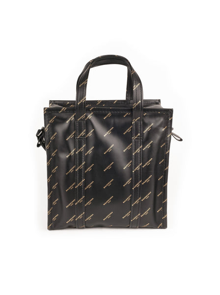 Balenciaga - Bazar All Over S Shopping Bag - Black - ForwardModa