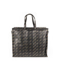 Balenciaga - Bazar All Over Medium Shopping Bag - Black - ForwardModa