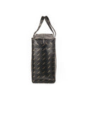 Balenciaga - Bazar All Over Medium Shopping Bag - Black - ForwardModa
