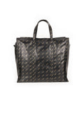 Balenciaga - Bazar All Over XL Shopping Bag - Black - ForwardModa
