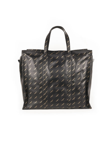 Balenciaga - Bazar All Over XL Shopping Bag - Black - ForwardModa