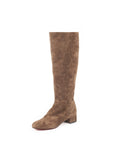 Liliboot Suede Knee Boot - Brown