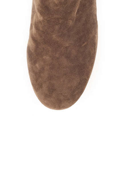 Liliboot Suede Knee Boot - Brown