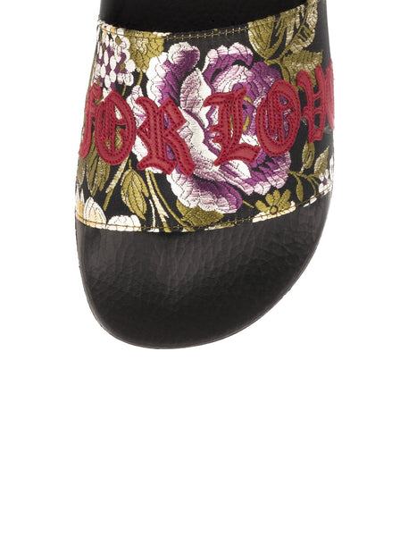 Pursuit Blind for Love Slide Sandal - Multi Floral