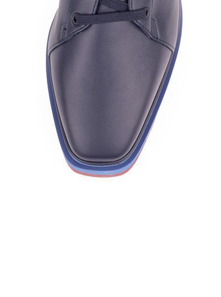 Sneak-Elyse Lace-Up - Navy / Blue / Red