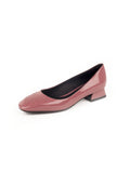 Patent Leather Flat - Dusty Rose