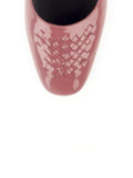 Patent Leather Flat - Dusty Rose