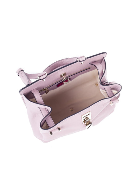 Joylock Medium Handle Bag - Lipstick Pink