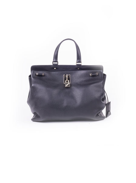 Joylock Medium Handle Bag - Black