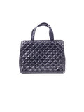 Rockstud Spike Quilted Leather Tote Bag - Black