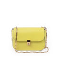 Valentino - All Over Chain Shoulder Bag - Yellow - ForwardModa