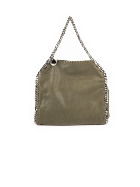 Falabella Shaggy Deer Small Tote - Green