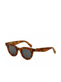 Celine - CL41375S Round Sunglasses - Light Havana / Dark Grey - ForwardModa