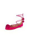 Aquazzura - Ballerina Sunshine Flat - Paradise Pink - ForwardModa