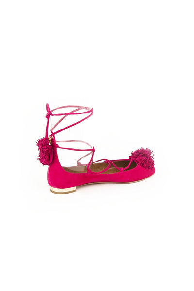 Aquazzura - Ballerina Sunshine Flat - Paradise Pink - ForwardModa