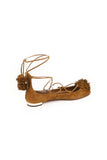 Aquazzura - Ballerina Sunshine Flat - Cognac - ForwardModa