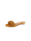Wild Thing Slide Flat - Cognac