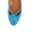 Aquazzura - Ballerina Sunshine Flat - Fiji Blue - ForwardModa