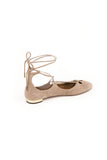 Suede Dancer Flat - Caffe Latte