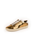 Saint Laurent - Court Classic SL/06 Low Top California Sneakers - Gold - ForwardModa