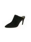 Suede Choc Real Mules - Black