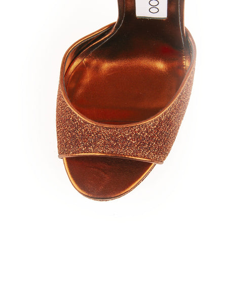 Mayner 130 PVC Trimmed Platform Sandals -  Pop Orange / Clear