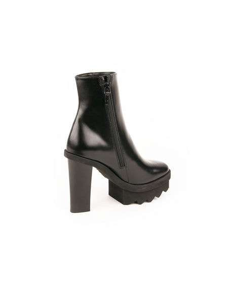 Platform Ankle Boot - Black