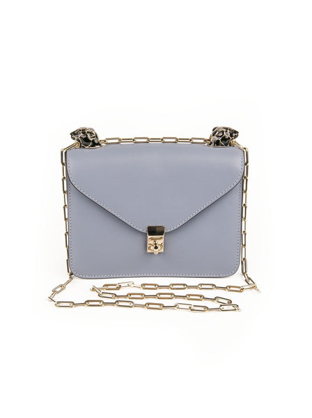 Garavani Panther Shoulder Bag - Light Blue