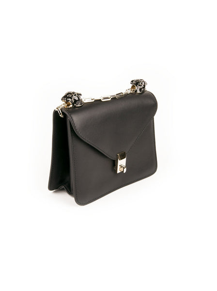 Garavani Panther Shoulder Bag - Black