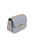 Valentino - All Over Chain Shoulder Bag - Light Blue - ForwardModa