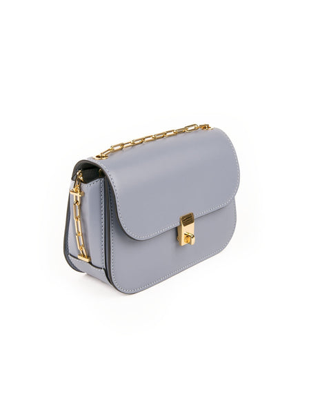 Valentino - All Over Chain Shoulder Bag - Light Blue - ForwardModa